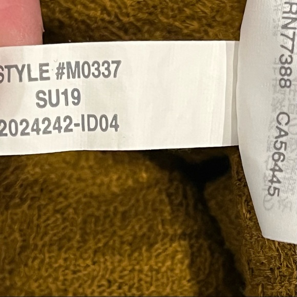 Madewell Texture and Thread Drawstring Top - Size Large - Picture 10 of 15